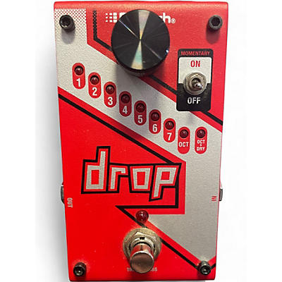 Used DigiTech The Drop Polyphonic Drop Tune Pitch-Shifter Effect Pedal