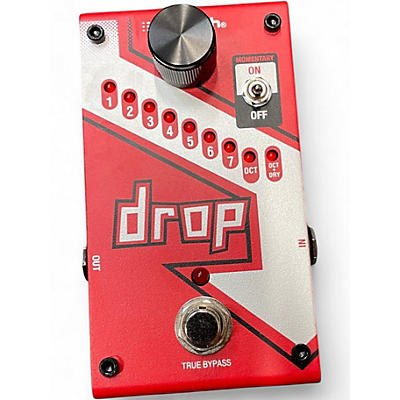 Used DigiTech The Drop Polyphonic Drop Tune Pitch-Shifter Effect Pedal
