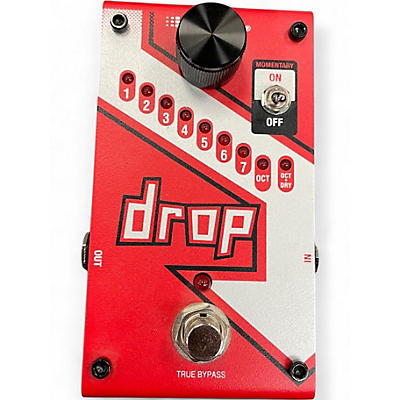 Used DigiTech The Drop Polyphonic Drop Tune Pitch-Shifter Effect Pedal