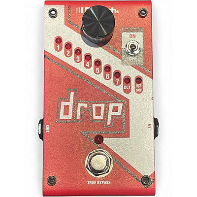 Used DigiTech The Drop Polyphonic Drop Tune Pitch-Shifter Effect Pedal