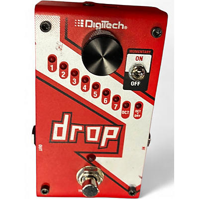 Used DigiTech The Drop Polyphonic Drop Tune Pitch-Shifter Effect Pedal