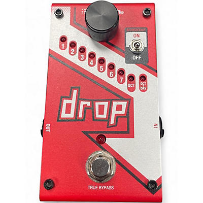 Used DigiTech The Drop Polyphonic Drop Tune Pitch-Shifter Effect Pedal
