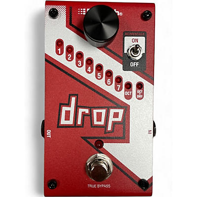 Used DigiTech The Drop Polyphonic Drop Tune Pitch-Shifter Effect Pedal