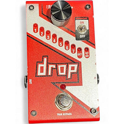 Used DigiTech The Drop Polyphonic Drop Tune Pitch-Shifter Effect Pedal