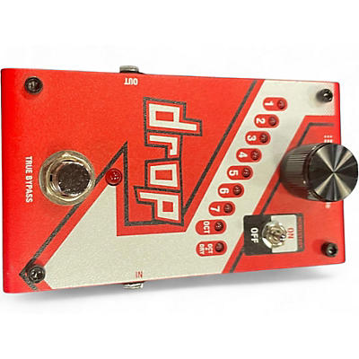 Used DigiTech The Drop Polyphonic Drop Tune Pitch-Shifter Effect Pedal