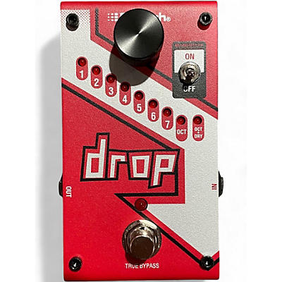Used DigiTech The Drop Polyphonic Drop Tune Pitch-Shifter Effect Pedal