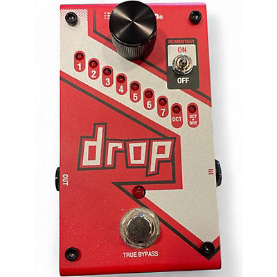 Used DigiTech The Drop Polyphonic Drop Tune Pitch-Shifter Effect Pedal