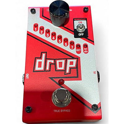 Used DigiTech The Drop Polyphonic Drop Tune Pitch-Shifter Effect Pedal