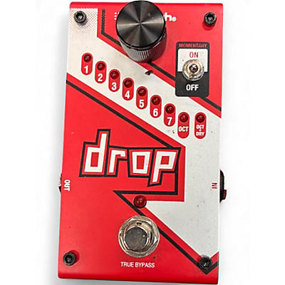Used DigiTech The Drop Polyphonic Drop Tune Pitch-Shifter Effect Pedal