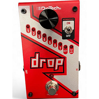 Used DigiTech The Drop Polyphonic Drop Tune Pitch-Shifter Effect Pedal