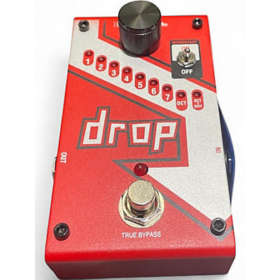 Used DigiTech The Drop Polyphonic Drop Tune Pitch-Shifter Effect Pedal