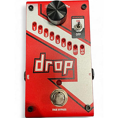 Used DigiTech The Drop Polyphonic Drop Tune Pitch-Shifter Effect Pedal