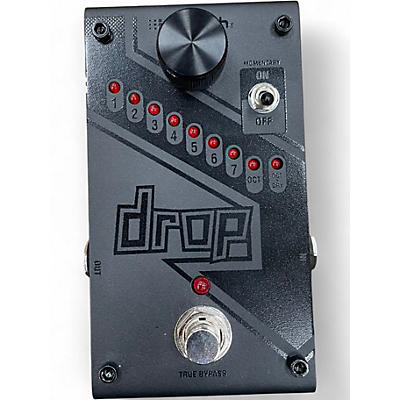 Used DigiTech The Drop Polyphonic Drop Tune Pitch-Shifter Effect Pedal