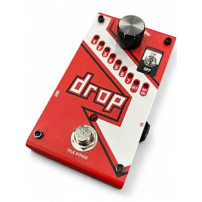 Used DigiTech The Drop Polyphonic Drop Tune Pitch-Shifter Effect Pedal