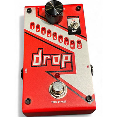 Used DigiTech The Drop Polyphonic Drop Tune Pitch-Shifter Effect Pedal