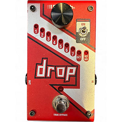 Used DigiTech The Drop Polyphonic Drop Tune Pitch-Shifter Effect Pedal