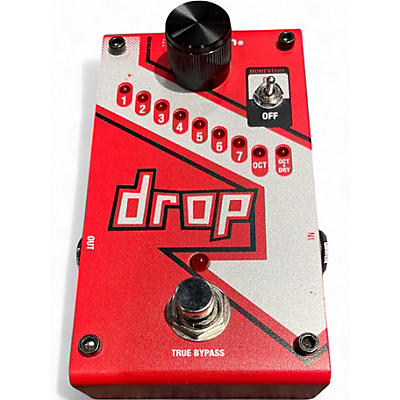 Used DigiTech The Drop Polyphonic Drop Tune Pitch-Shifter Effect Pedal