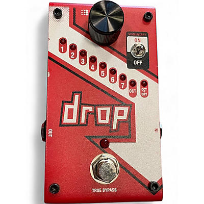 Used DigiTech The Drop Polyphonic Drop Tune Pitch-Shifter Effect Pedal