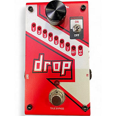 Used DigiTech The Drop Polyphonic Drop Tune Pitch-Shifter Effect Pedal