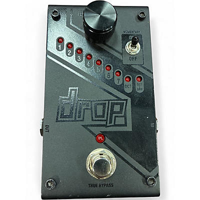 Used DigiTech The Drop Polyphonic Drop Tune Pitch-Shifter Effect Pedal
