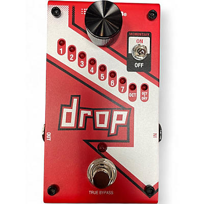 Used DigiTech The Drop Polyphonic Drop Tune Pitch-Shifter Effect Pedal