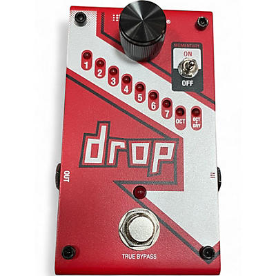 Used DigiTech The Drop Polyphonic Drop Tune Pitch-Shifter Effect Pedal