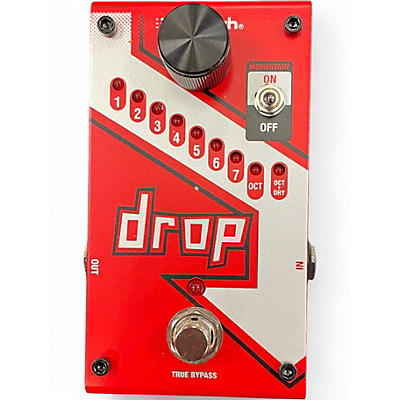 Used DigiTech The Drop Polyphonic Drop Tune Pitch-Shifter Effect Pedal