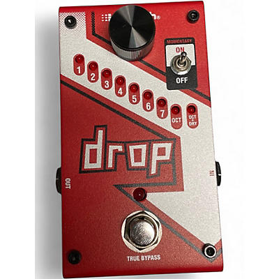 Used DigiTech The Drop Polyphonic Drop Tune Pitch-Shifter Effect Pedal