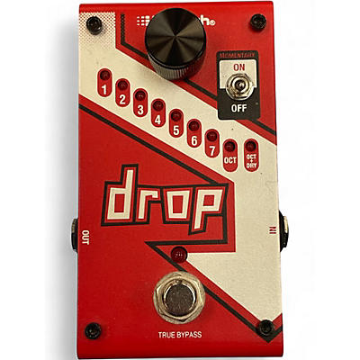 Used DigiTech The Drop Polyphonic Drop Tune Pitch-Shifter Effect Pedal