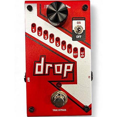 Used DigiTech The Drop Polyphonic Drop Tune Pitch-Shifter Effect Pedal