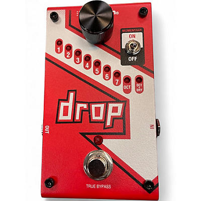 Used DigiTech The Drop Polyphonic Drop Tune Pitch-Shifter Effect Pedal