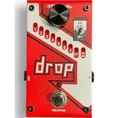 Used DigiTech The Drop Polyphonic Drop Tune Pitch-Shifter Effect Pedal