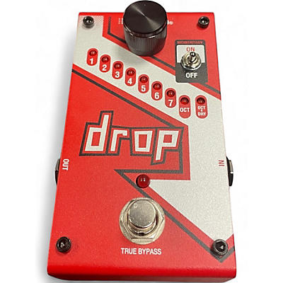 Used DigiTech The Drop Polyphonic Drop Tune Pitch-Shifter Effect Pedal
