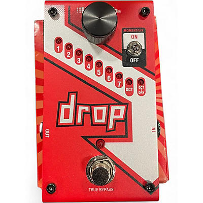 Used DigiTech The Drop Polyphonic Drop Tune Pitch-Shifter Effect Pedal