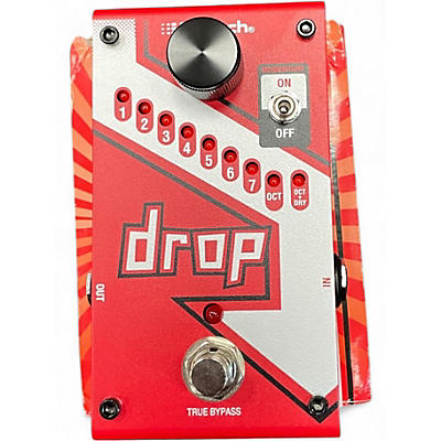Used DigiTech The Drop Polyphonic Drop Tune Pitch-Shifter Effect Pedal