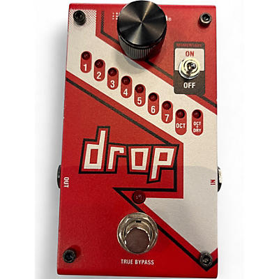 Used DigiTech The Drop Polyphonic Drop Tune Pitch-Shifter Effect Pedal