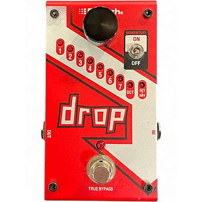 Used DigiTech The Drop Polyphonic Drop Tune Pitch-Shifter Effect Pedal