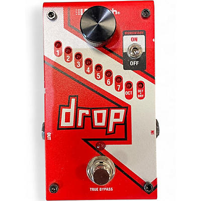 Used DigiTech The Drop Polyphonic Drop Tune Pitch-Shifter Effect Pedal