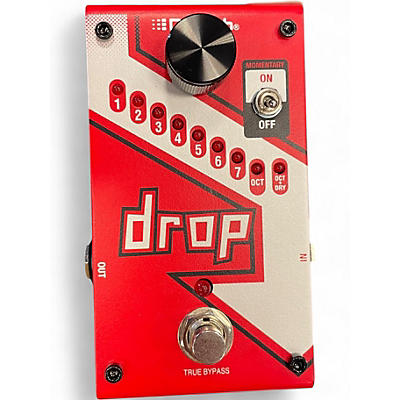 Used DigiTech The Drop Polyphonic Drop Tune Pitch-Shifter Effect Pedal