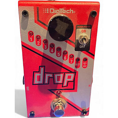 Used DigiTech The Drop Polyphonic Drop Tune Pitch-Shifter Effect Pedal