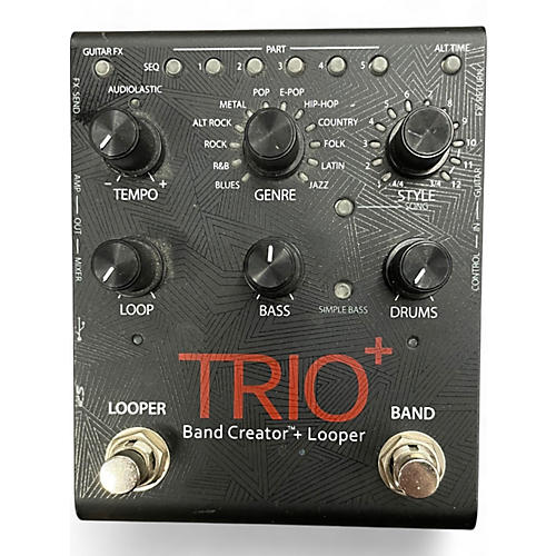 Used DigiTech Trio+ Band Creator Plus Looper Pedal