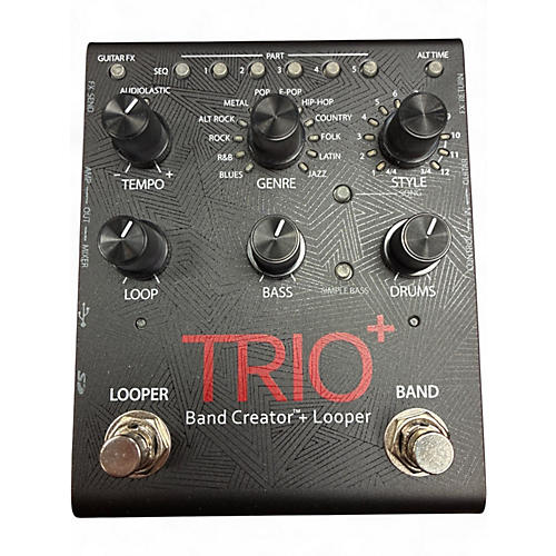 Used DigiTech Trio+ Band Creator Plus Looper Pedal