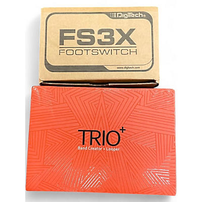 Used DigiTech Trio+ Band Creator Plus Looper with FS3X Footswitch Effect Processor