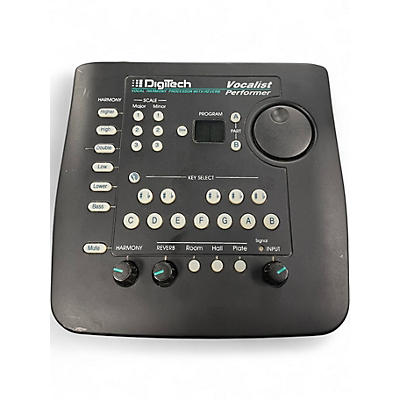 Used DigiTech VOCALIST PERFORMER Vocal Processor