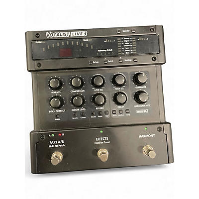Used DigiTech Vocalist Live 3 Harmony Pitch Correction Vocal Processor