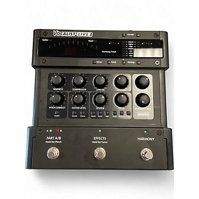 Used DigiTech Vocalist Live 3 Harmony Pitch Correction Vocal Processor