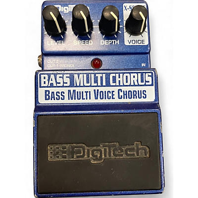 Used DigiTech XBC Bass Multi Chorus Bass Effect Pedal