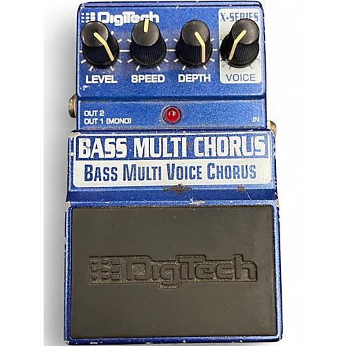 Used DigiTech XBC Bass Multi Chorus Bass Effect Pedal