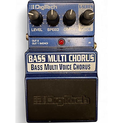 Used DigiTech XBC Bass Multi Chorus Bass Effect Pedal