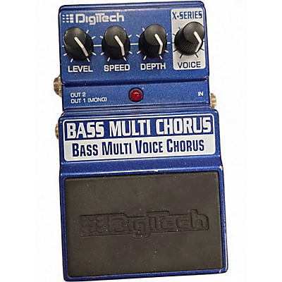 Used DigiTech XBC Bass Multi Chorus Bass Effect Pedal
